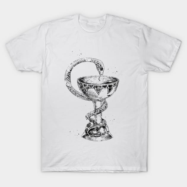 Caduceus T-Shirt by erzebeth